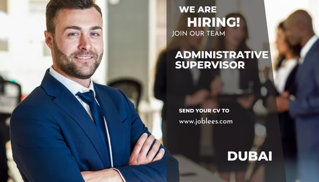 Administrative Supervisor Jobs in Abu Dhabi