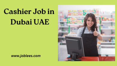 Cashier Job in Dubai UAE