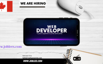 Web Developer job opportunities in Canada