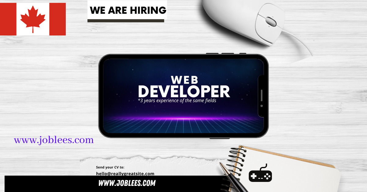 Web Developer Jobs in Canada