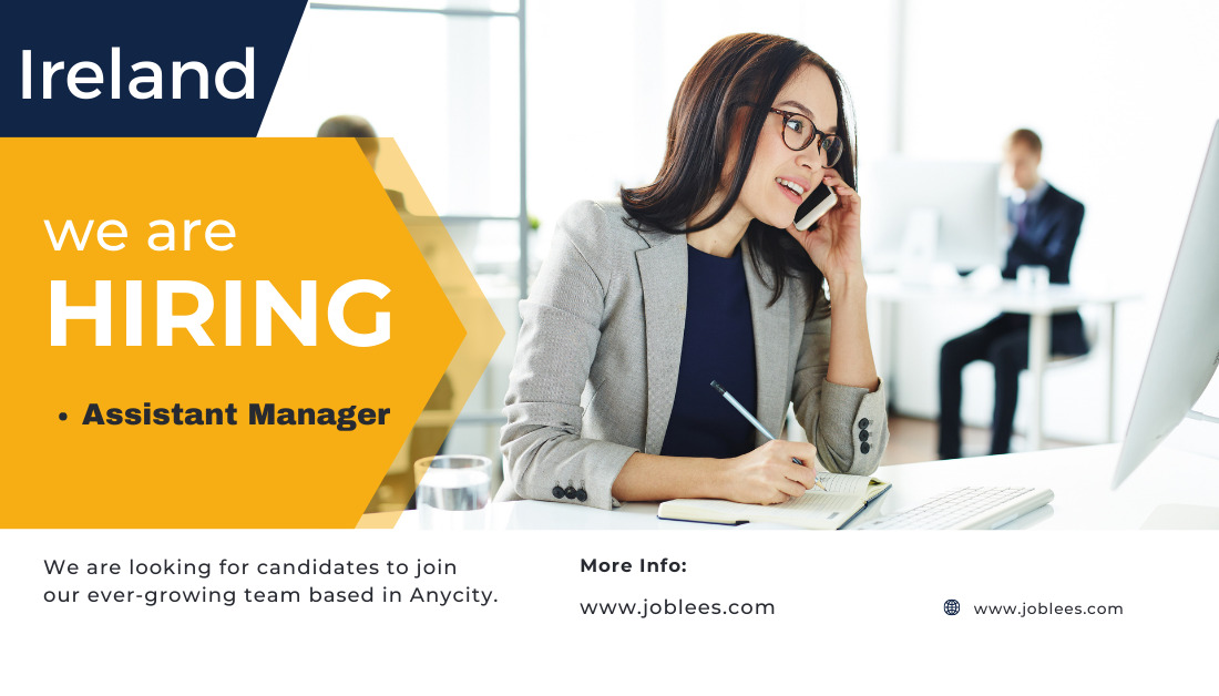 Assistant Manager Jobs in Ireland