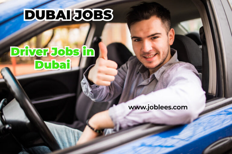Driver Jobs in Dubai UAE