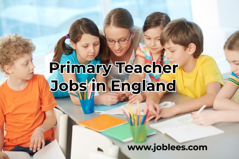 Primary Teacher Jobs in England 2022