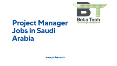 Project Manager Jobs in Saudi Arabia