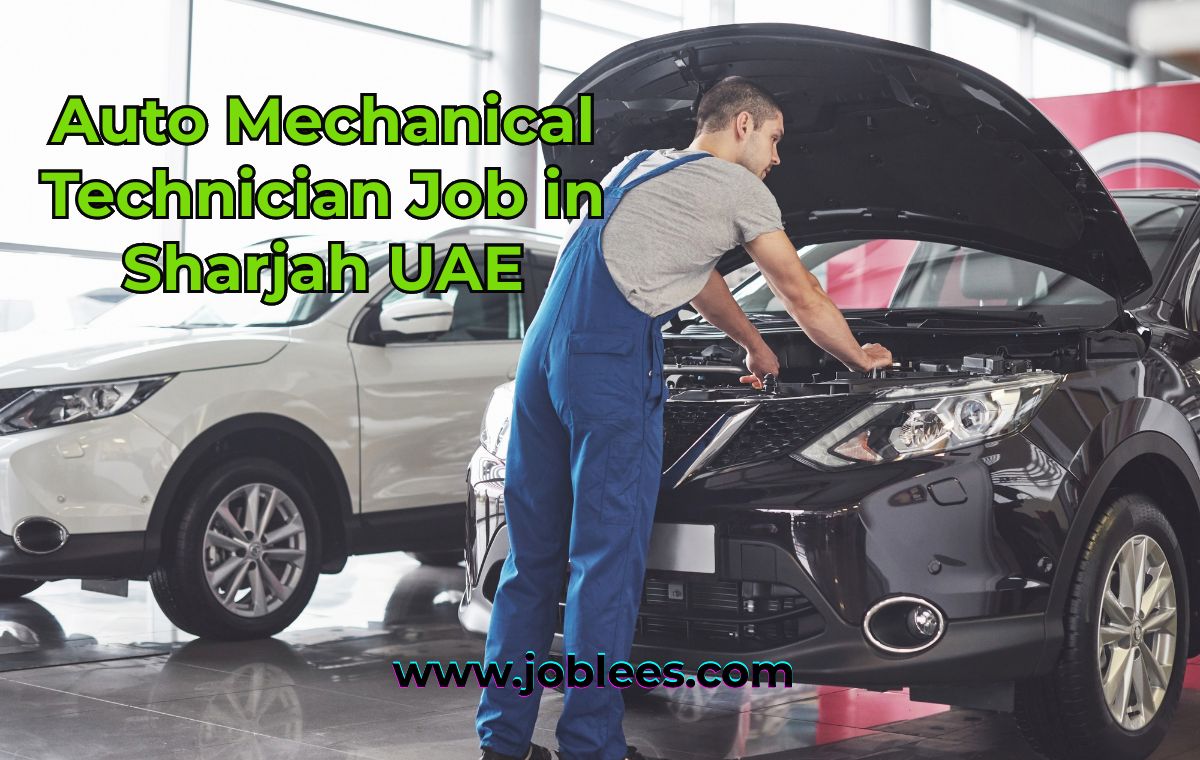 Auto Mechanical Technician Job in Sharjah UAE