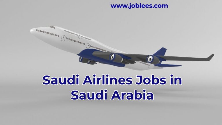 Saudi Airlines Jobs in Saudi Arabia 2023