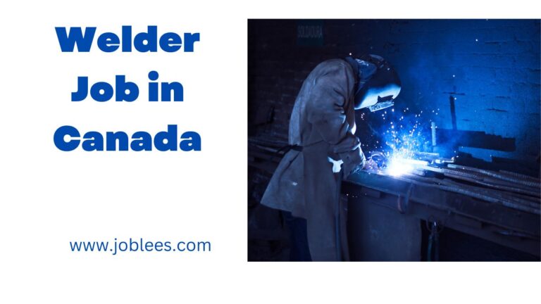 Urgent Required, Welder Job in Canada 2023