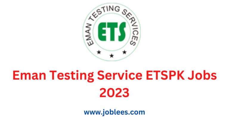 Eman Testing Service ETS Jobs 2023-Pakistan