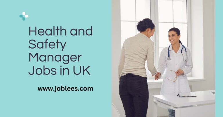 Health and Safety Manager Jobs 2023- United Kingdom