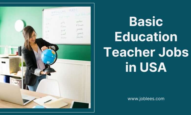 Basic Education Teacher Jobs in USA