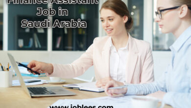 Finance Assistant Job in Saudi Arabia