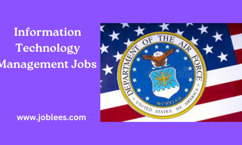 Information Technology Management Jobs in Department of Air Force USA