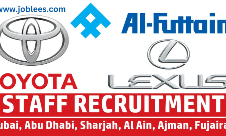 Service Advisor Job in Toyota Sharjah UAE