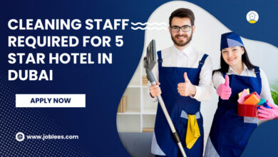 Cleaning Staff Required for 5 Star Hotel in Dubai UAE
