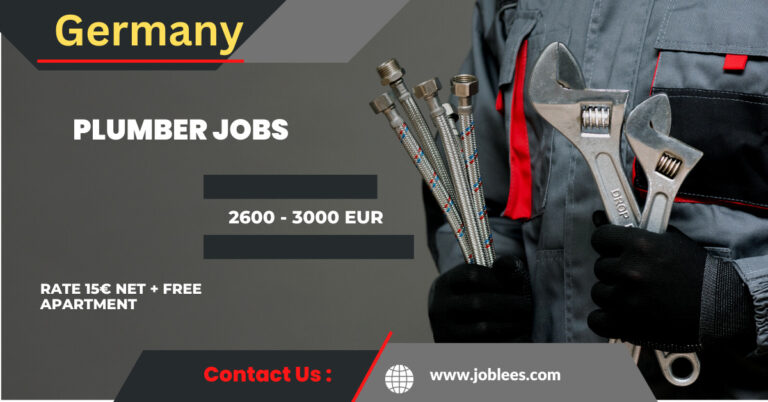 PLUMBER JOBS IN GERMANY 2023