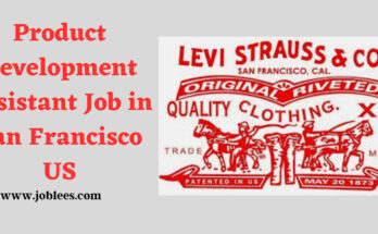 Product Development Assistant Job in San Francisco US