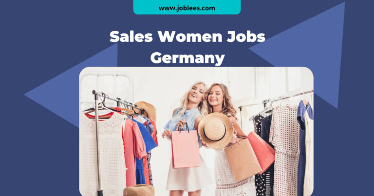 Sales Woman Jobs in Germany 2023