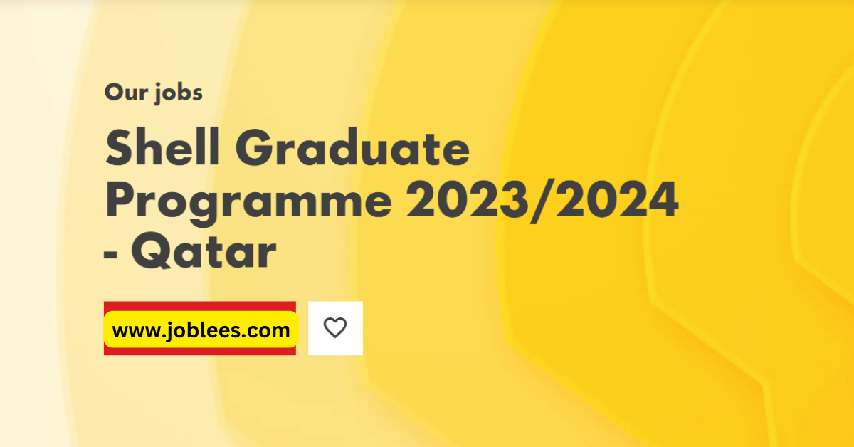 Shell Graduate Programme 2023/2024 Qatar