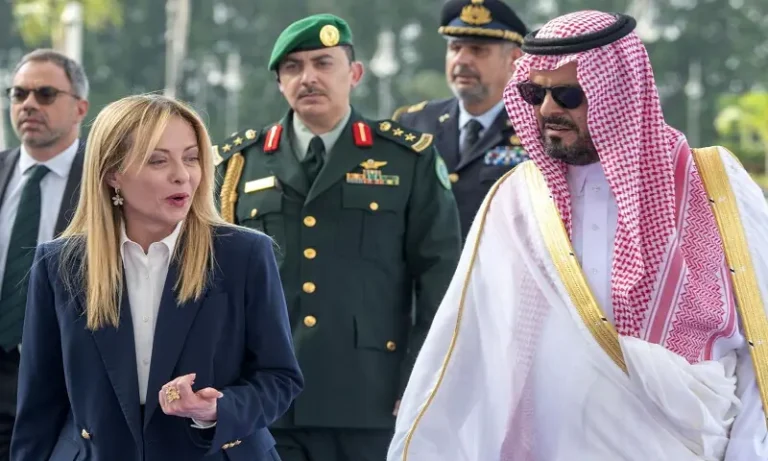 Italy from Saudi Arabia