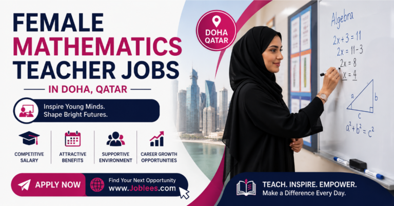 Mathematics Teacher Jobs in Doha, Qatar