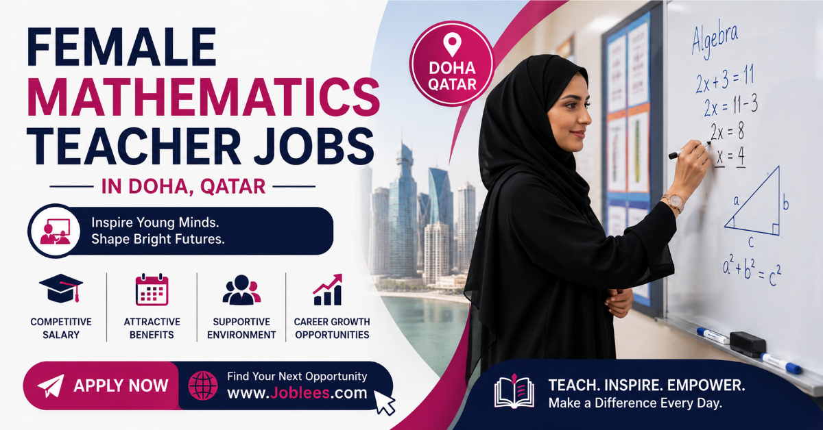 Mathematics Teacher Jobs in Doha, Qatar