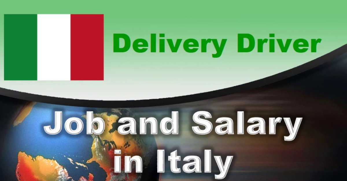 Delivery Driver Jobs in Italy
