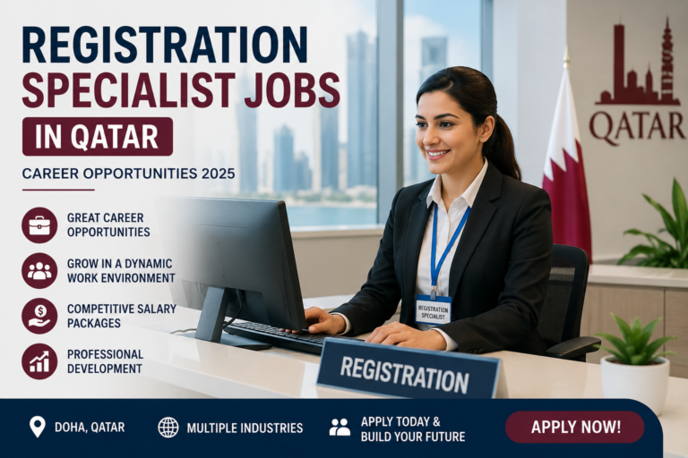 Registration Specialist Jobs in Qatar