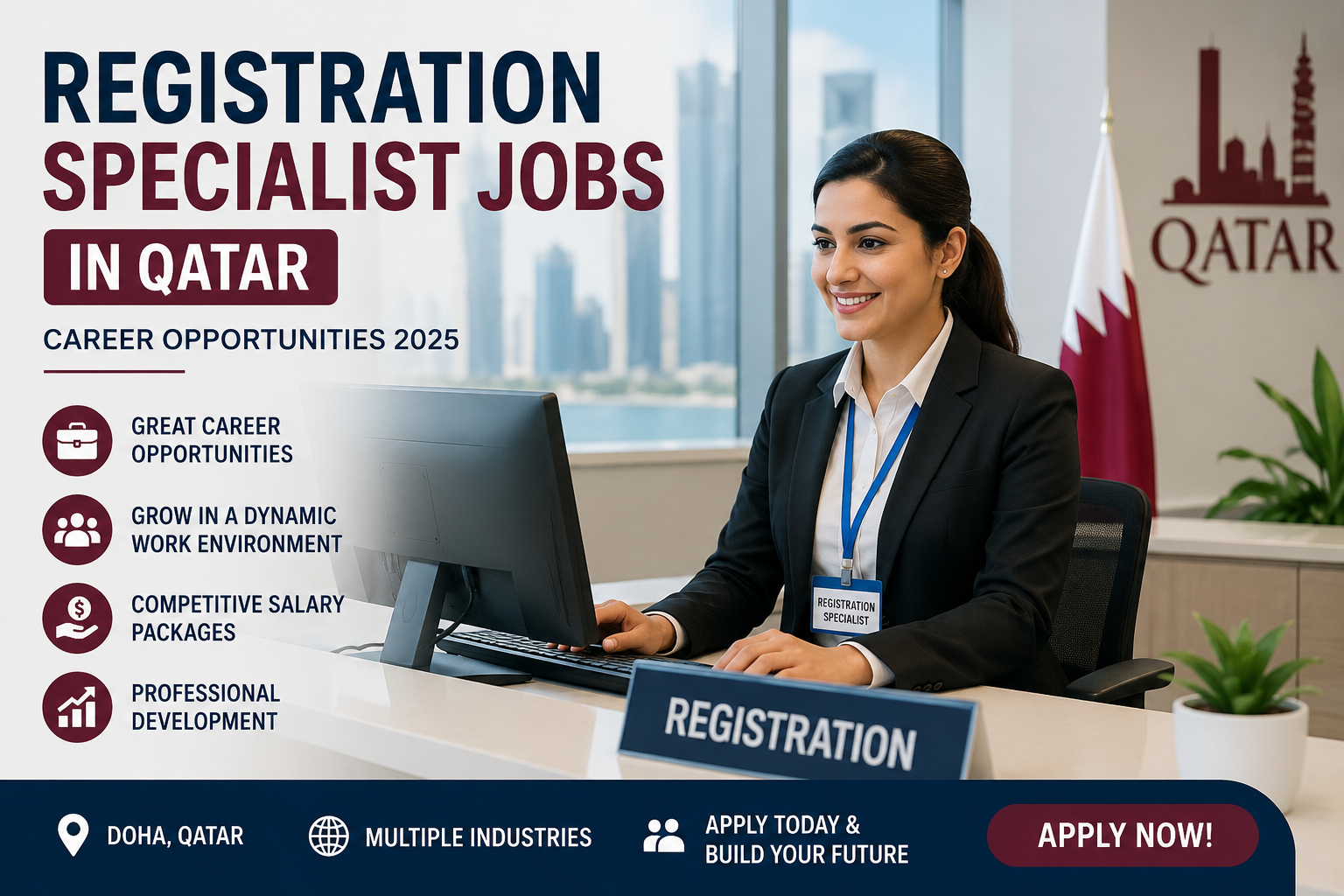 Registration Specialist Jobs in Qatar