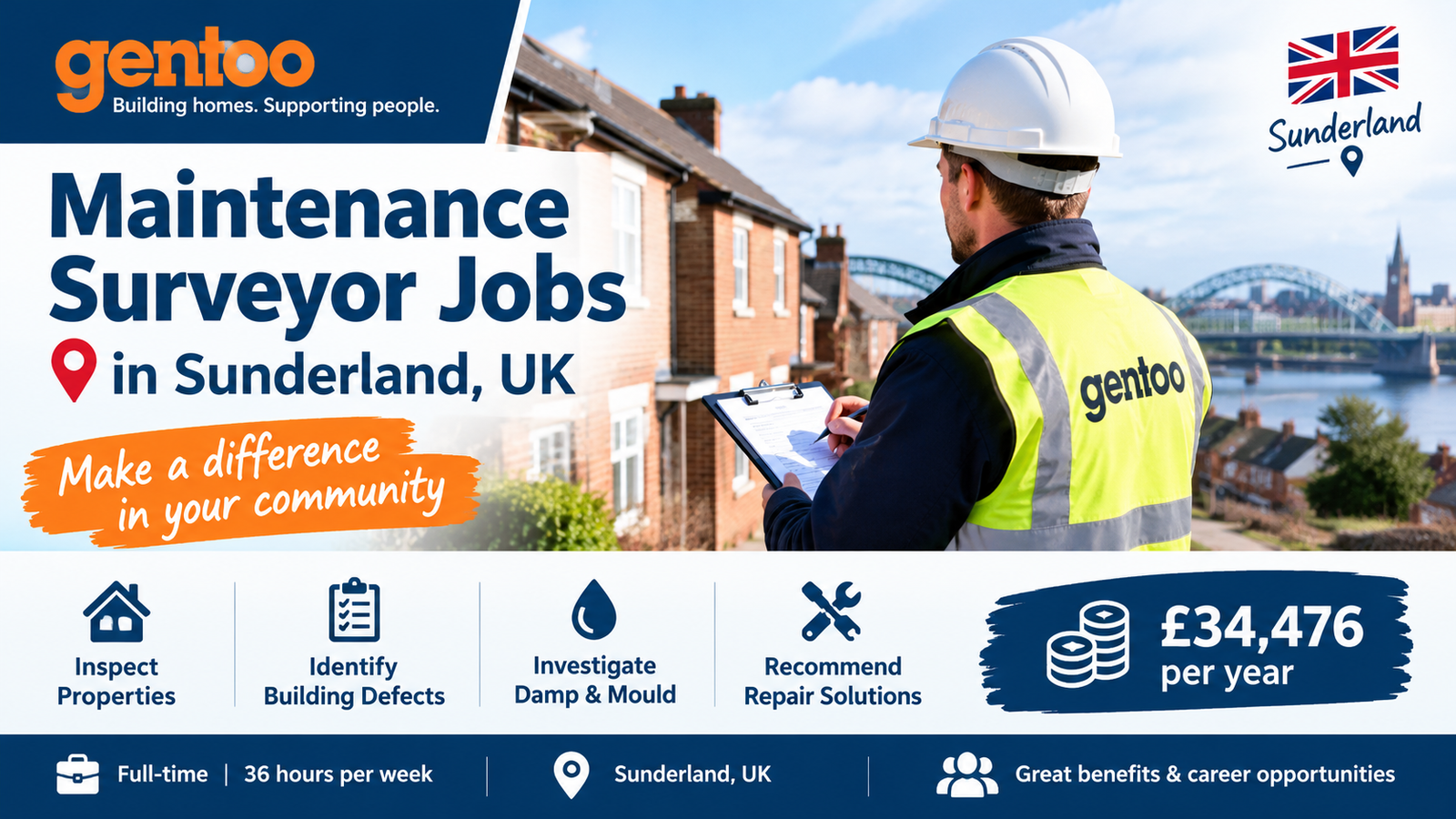 Maintenance Surveyor Jobs in Sunderland, UK