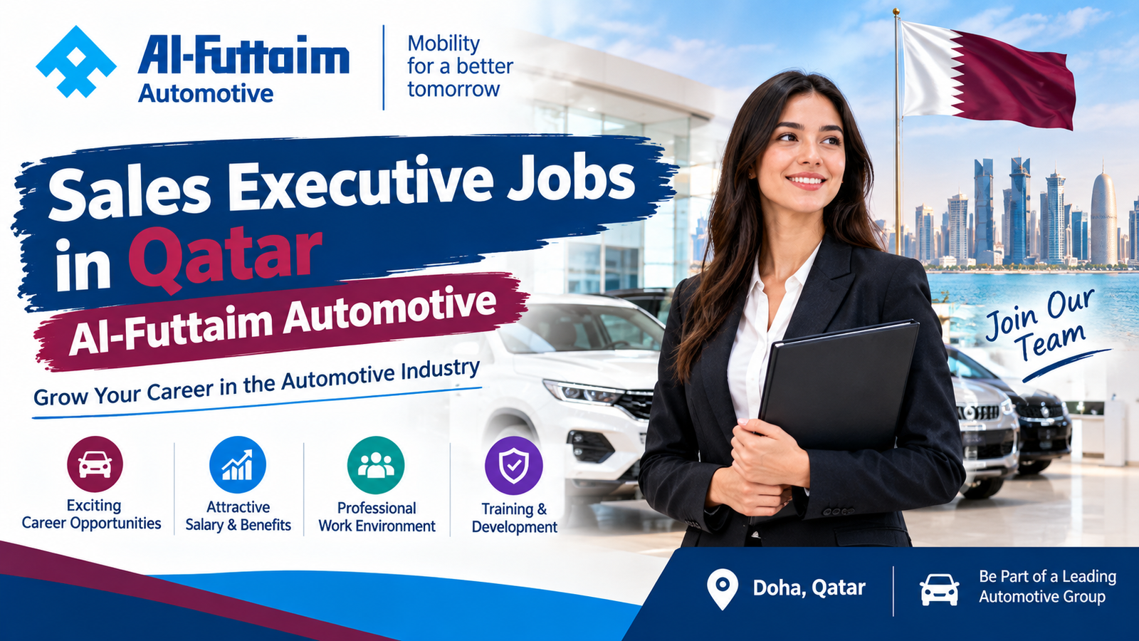 Sales Executive Jobs in Qatar – Al-Futtaim Automotive