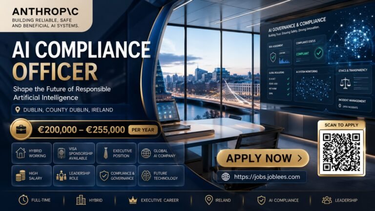 AI Compliance Officer Jobs in Dublin, Ireland