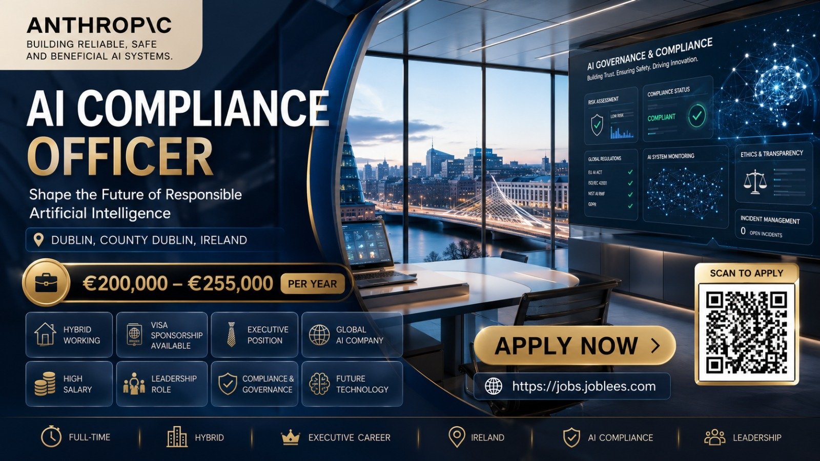 AI Compliance Officer Jobs in Dublin, Ireland