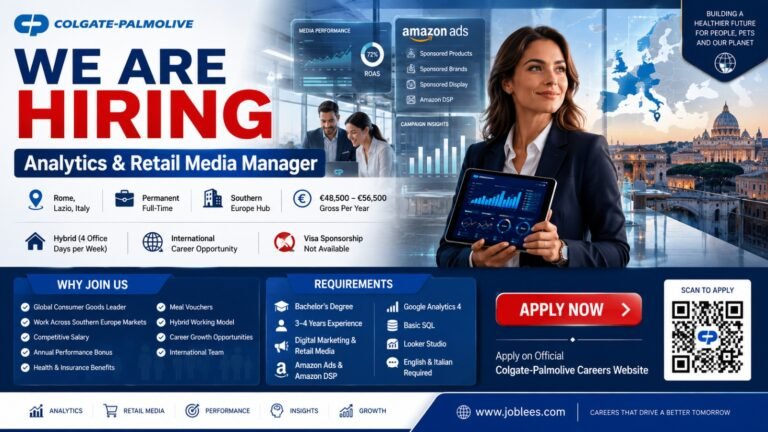 Analytics & Retail Media Manager Jobs in Rome, Italy