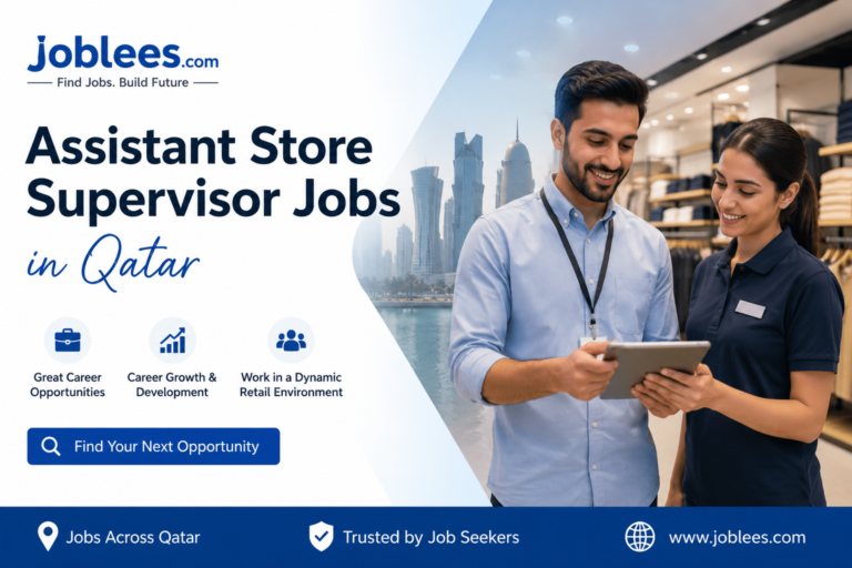 Assistant Store Supervisor Jobs in Qatar
