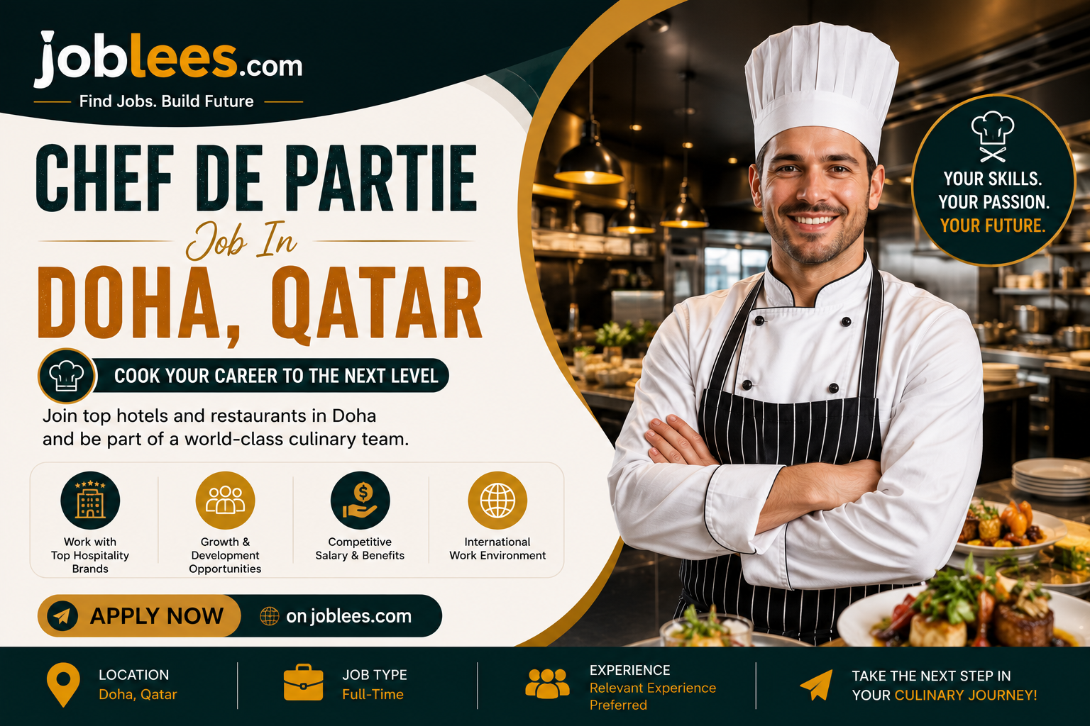Chef De Partie Job in Doha, Qatar