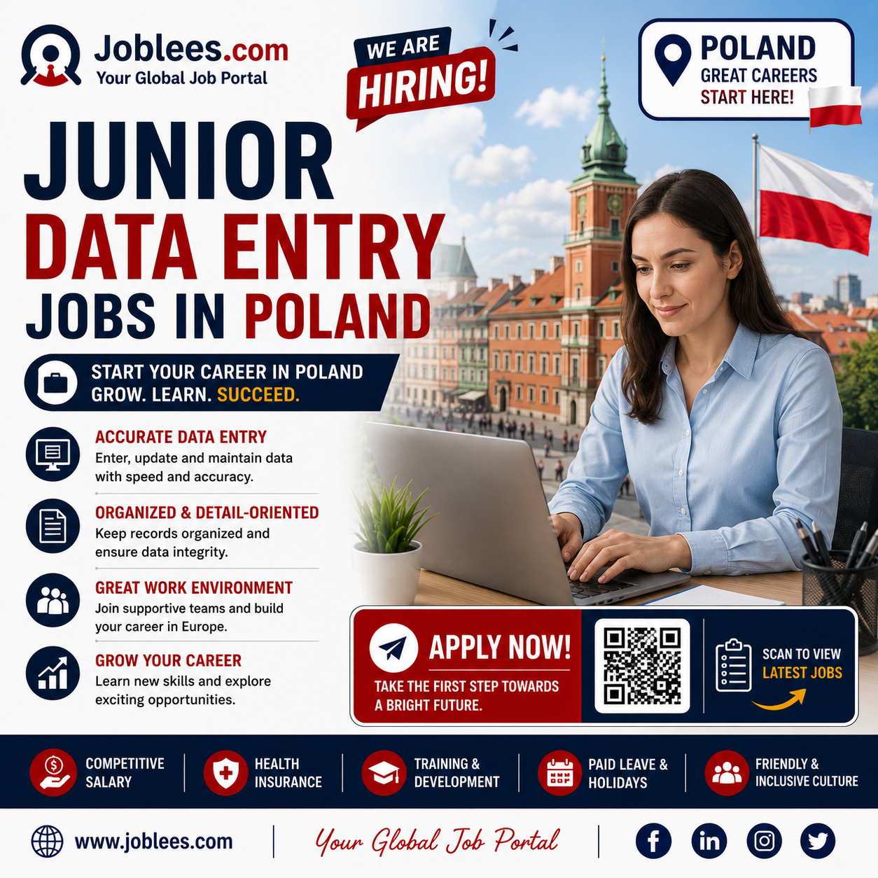 Junior Data Entry Jobs in Warsaw, Poland