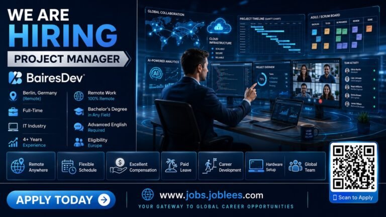 Manager Remote Work Jobs in Berlin, Germany