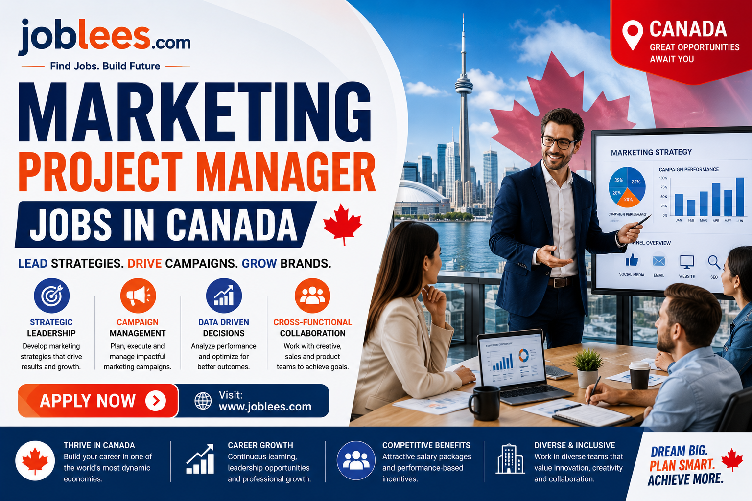 Marketing Project Manager Jobs in Canada