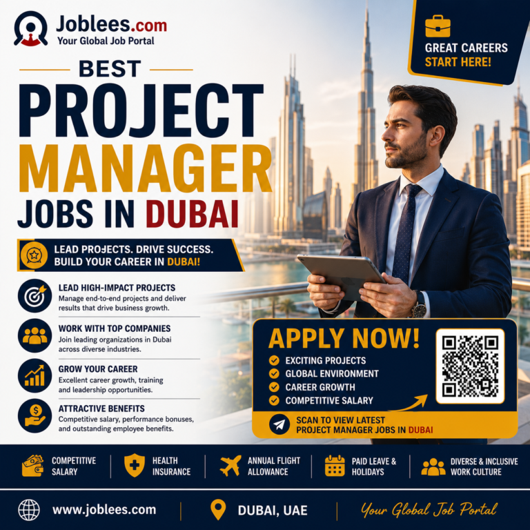 Project Manager Jobs in Dubai