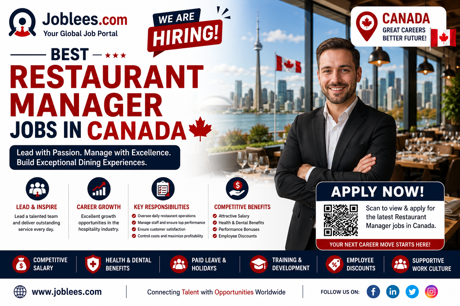 Restaurant Manager Jobs in Canada