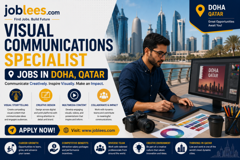 Visual Communications Specialist Jobs In Doha, Qatar